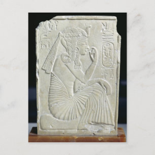 Hilfe, die Ramesses II als Kind darstellt Postkarte