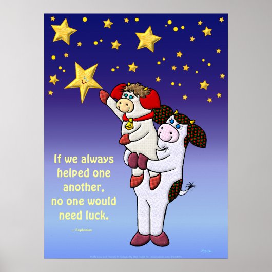 Hilfe einander poster (Vorne)