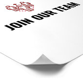 Hilfe für das Gewollt Anmieten eines benutzerdefin Poster (Ecke)