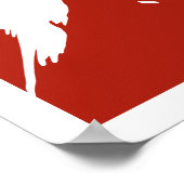 Hilfe für das Rote Kreuz Poster (Ecke)