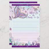 Hilfe für die Eltern, die eine Message Card erhalt (Vorne/Hinten)