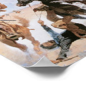 Hilfe für einen Kameraden Poster (Ecke)