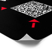 Hilfe für Gewollt QR-Code-Signatur für Unternehmen Poster (Ecke)