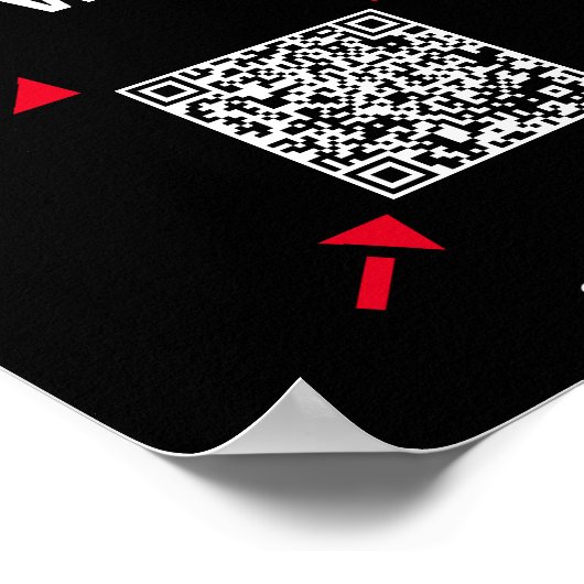 Hilfe für Gewollt QR-Code-Signatur für Unternehmen Poster (Ecke)