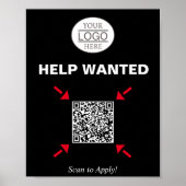 Hilfe für Gewollt QR-Code-Signatur für Unternehmen Poster (Vorne)
