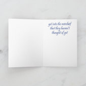 Hilfe für Grandpas - Grußkarte Karte (Innenseite)