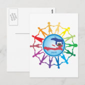 Hilfe für Haiti 2 Postkarte (Vorne/Hinten)