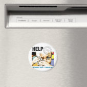 Hilfe für Haiti Magnet (In Situ (Geschirrspüler))