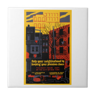 Hilfe für Ihre Nachbarschaft Fliese