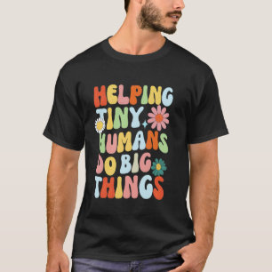 Hilfe für kleine Menschen, große Dinge lustig SPED T-Shirt