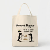 Hilfe für Macaroni Pinguine von RoseWrites Tote Ba Tragetasche (Vorne)
