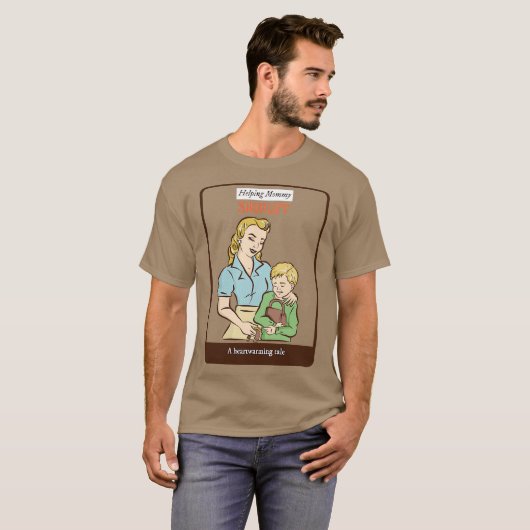 Hilfe für Mommy Shoplift T-Shirt (Vorne ganz)