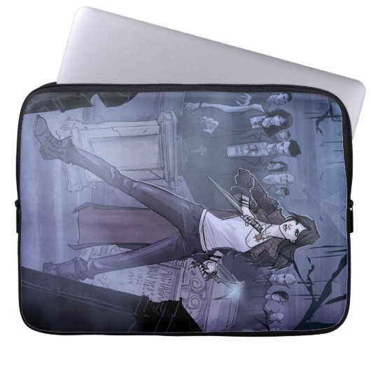 Hilfe für Notebook-Ärmel Laptopschutzhülle (Vorderseite)