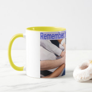 Hilfe für psychische Gesundheit und Unterstützung Tasse