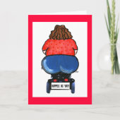 Hilfe für Roller-Abuser mit 12-Stufen-Programm Karte (Vorderseite)