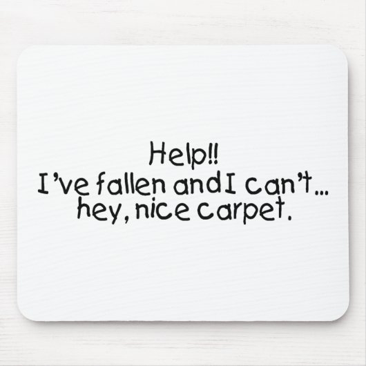 Hilfe gefallenes Ive und ich kippen… he Nizza Mousepad (Vorne)