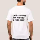 HILFE GEWOLLT T-Shirt (Rückseite)