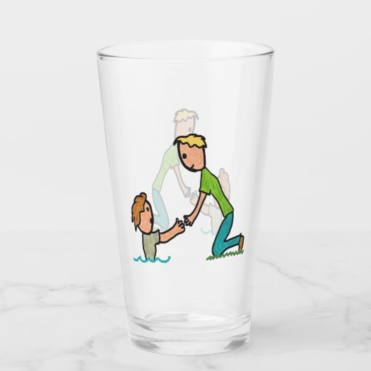 Hilfe Glas (Vorderseite)