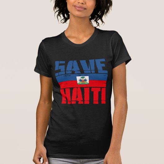 HILFE HAITI T-Shirt (Vorderseite)