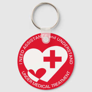 HILFE/HILFE SCHLÜSSELANHÄNGER