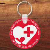 HILFE/HILFE SCHLÜSSELANHÄNGER (Vorderseite)