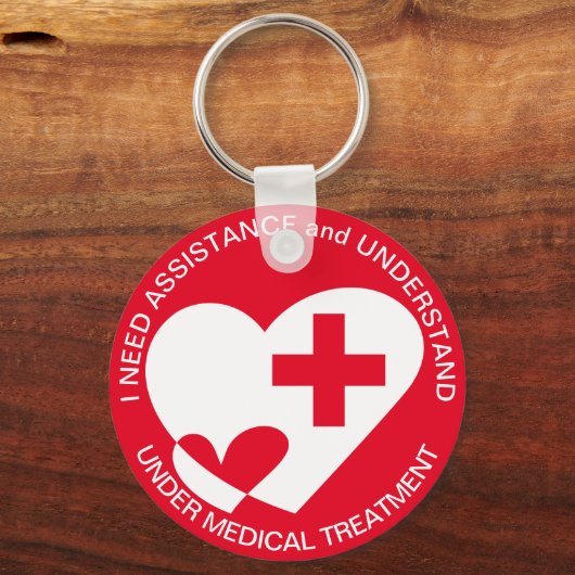 HILFE/HILFE SCHLÜSSELANHÄNGER (Vorderseite)