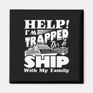 Hilfe, ich bin mit meiner Familie auf einem Schiff Magnet