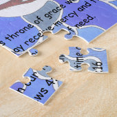 Hilfe in der Zeit des Bedarfs - Hebräer-4:16 - Puzzle (Seite)