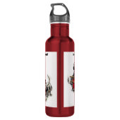 Hilfe ist auf dem Weg von Shelby Fire & Rescue! Edelstahlflasche (Rückseite)