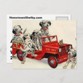 Hilfe ist unterwegs! Avery Postkarte (Vorne/Hinten)