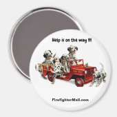 Hilfe ist unterwegs !!!! magnet (Vorderseite/Rückseite)