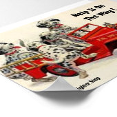 Hilfe ist unterwegs! Poster (Ecke)