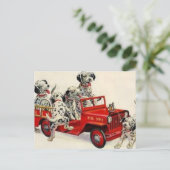 Hilfe ist unterwegs! postkarte (Stehend Vorderseite)