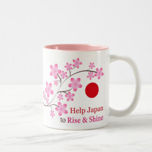 Hilfe Japan Zweifarbige Tasse