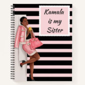 Hilfe: Kamala ist meine Schwester Notizblock (Vorderseite)