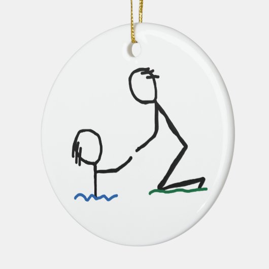 Hilfe Keramik Ornament (Links)