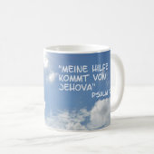 Hilfe kommt von Jehova.. Kaffeetasse (VorderseiteRechts)