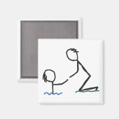 Hilfe Magnet (Vorderseite/Rückseite)