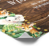 Hilfe Mama machen Sie sich persönlich Safari-Dusch Poster (Ecke)