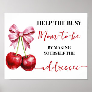 Hilfe Mama machen Sie sich selbst adressieren Kirs Poster