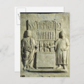 Hilfe mit einem Besteckladen Postkarte (Vorne/Hinten)