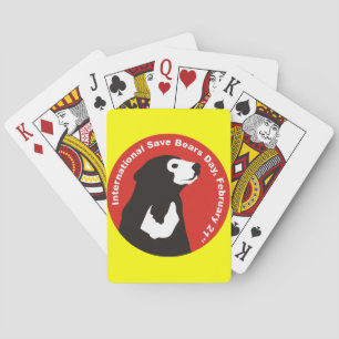Hilfe retten Sonnebären Spielkarten