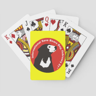 Hilfe retten Sonnebären Spielkarten