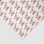 "Hilfe!" Seidenpapier (Detail)