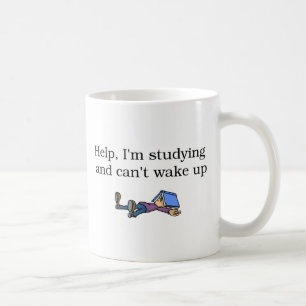 Hilfe studiere ich Tasse