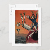 Hilfe! Tinman Falling Postkarte (Vorne/Hinten)