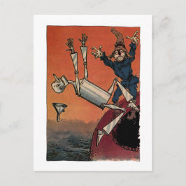 Hilfe! Tinman Falling Postkarte