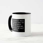 Hilfe von einem Narcissist? Kein Dank! Tasse (Vorderseite Links)