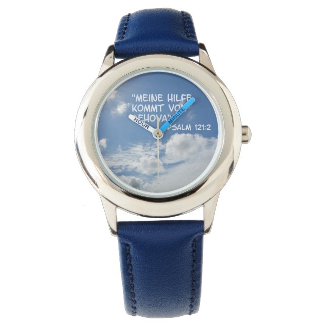 Hilfe von Jehova .... Armbanduhr (Vorderseite)