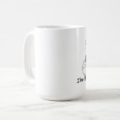 Hilfe werde ich überfallen! Tasse (Vorderseite Links)